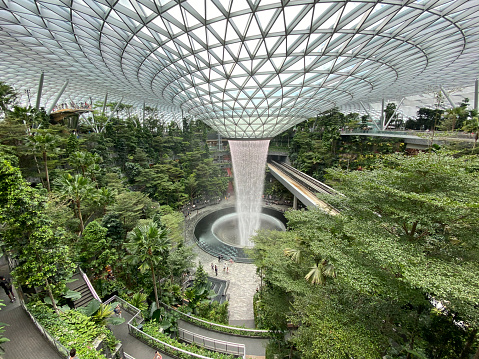 Jewel Changi: Keajaiban Air Terjun Dalam Bandara Tercantik di Dunia
